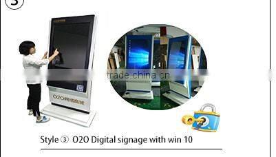65 inch indoor touch screen digital signage ,lcd advertising TV
