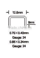 Factory supply silver color 24/6 office staples good quality lower price (welcome to ask sampels)