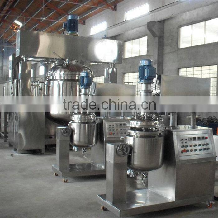 2015 High Quality Cosmetic Cream Vacuum Emulsifying Mixer