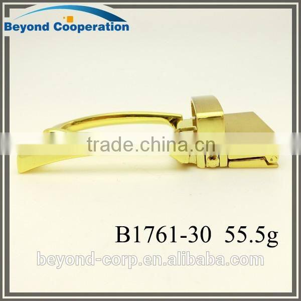 Real gold brush fashion buckles trim