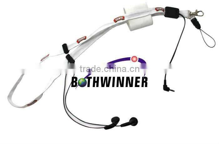 Fashion Mobile Phone Lanyard with Earplug
