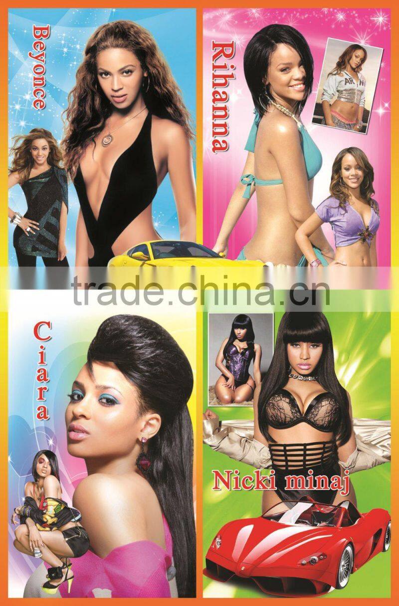 Xinlong Famous pop star poster printing
