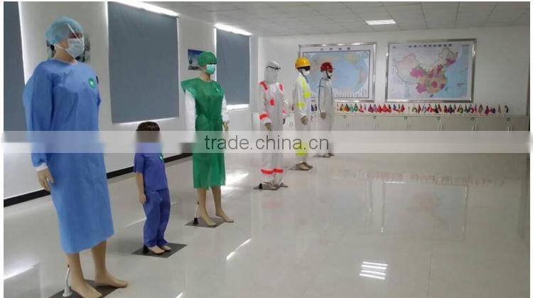 good quality white red blue pink waterproof disposable PE shower cap hotel