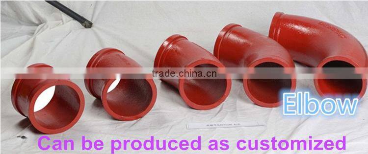 concrete pump truck parts 4 layers steel wires concrete pump rubber hose