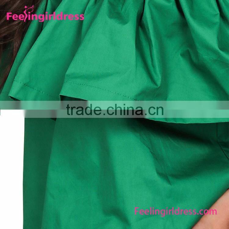 Newest dropship free shipping women ruffle neck tops and blouses