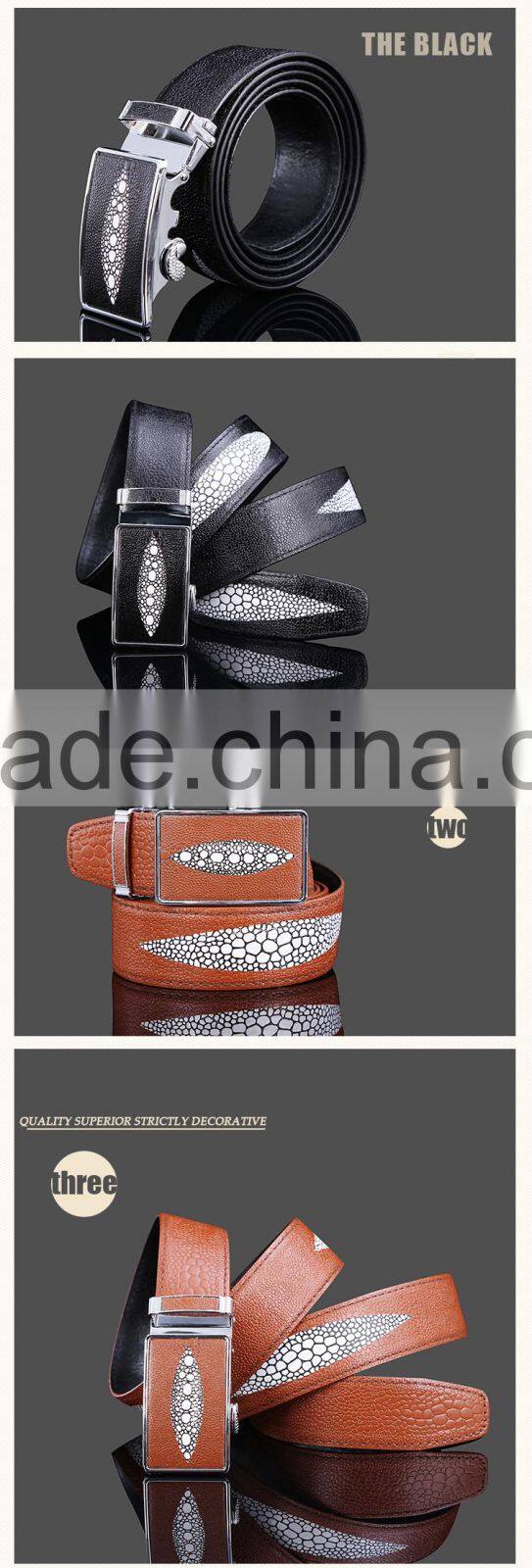 Wholsale Price Luxury Cowhide Leather Waist Belt For men