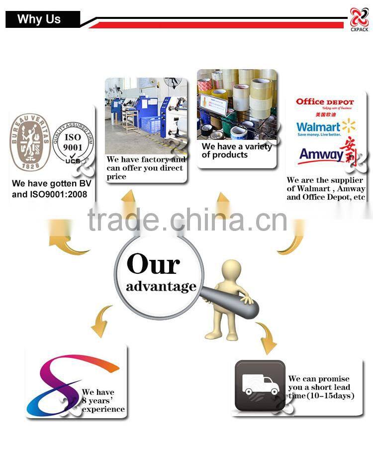 13 years factory high quality branded custom With Printed logo packing tape