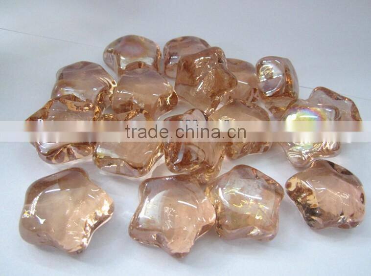 Transparent Special Shaped Glass Mosaic for Craft and Home Decoration