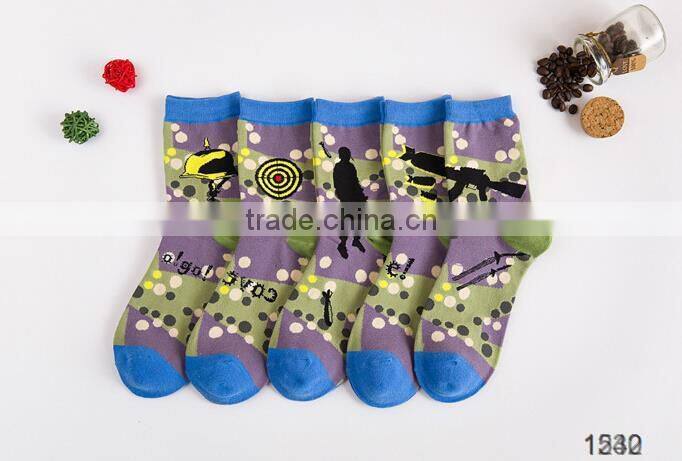 2016 fashion personality custom quality wholesale socks