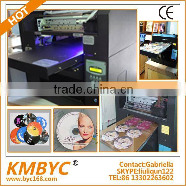 Professional digital Automatic uv printer for cd and dvd making machine