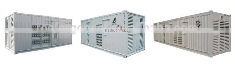 generator set with refrigerated container plug socket