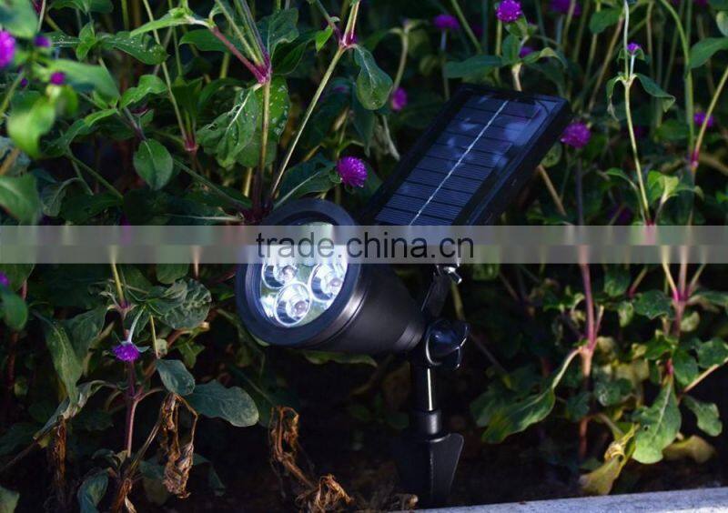4LED IP65 Waterproof Outdoor LED Solar Lamp