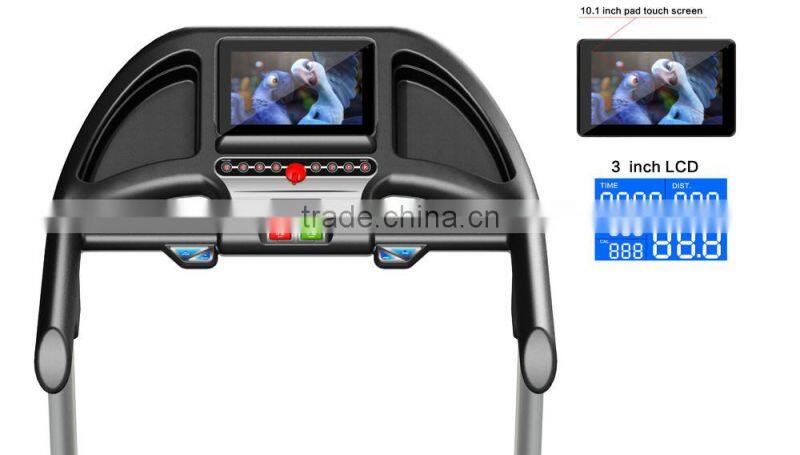 electric treadmill equipment with speed from 1-18km/h with self-service fuel filling