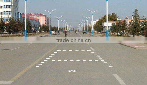Quad view color car rear view system