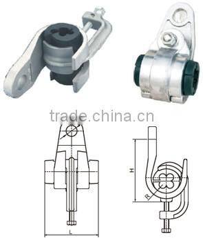 Aluminum alloy preformed suspension clamp/ADSS/OPGW cable, no armor rod, less