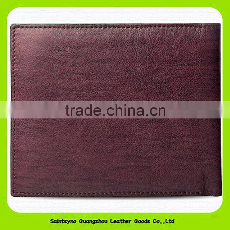 15640 Factory fashion short wallet leather rfid blocking men wallet