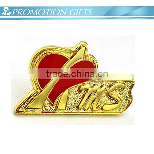 metal brooch custom badge