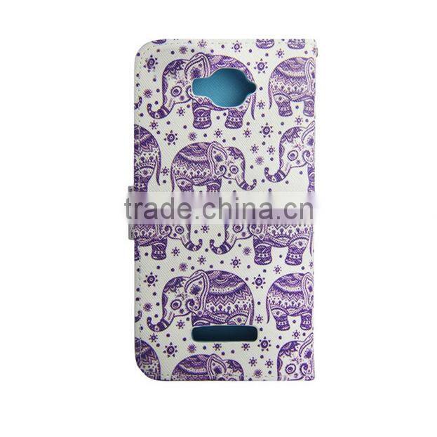 2016 Factory OEM flip wallet case for alcatel pop c7