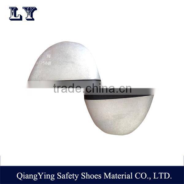 Anti-smash steel toe cap with rubber strip meet UR EN12568:2010 standard