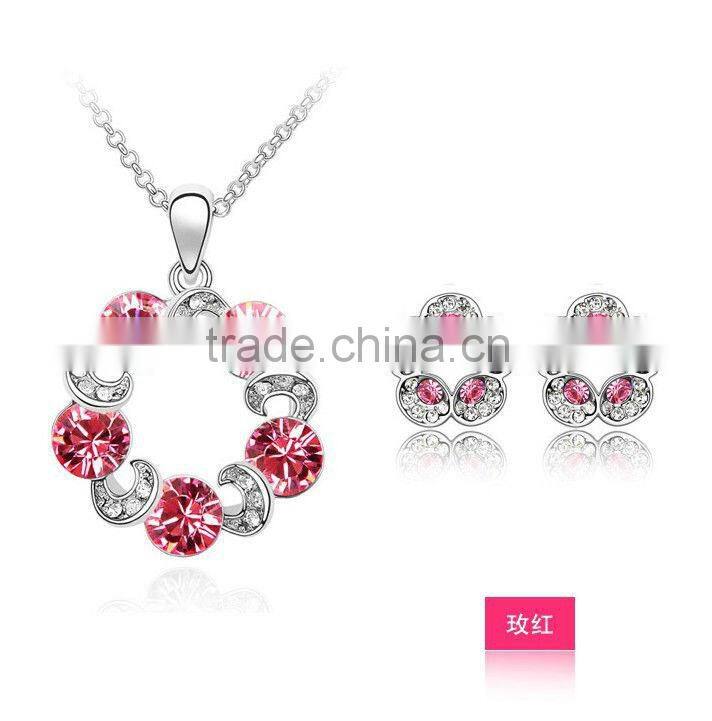 Colorful costume jewelry sets S-2049