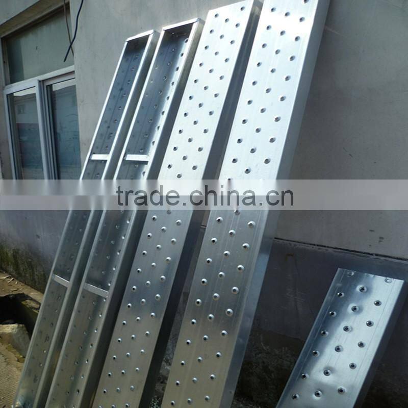 scaffolding steel toe board