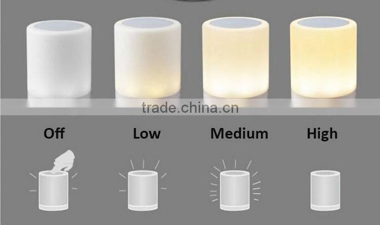 3D Stereo Sound Wireless Bluetooth Speaker, Music Table Lamp with Bluetooth Speaker