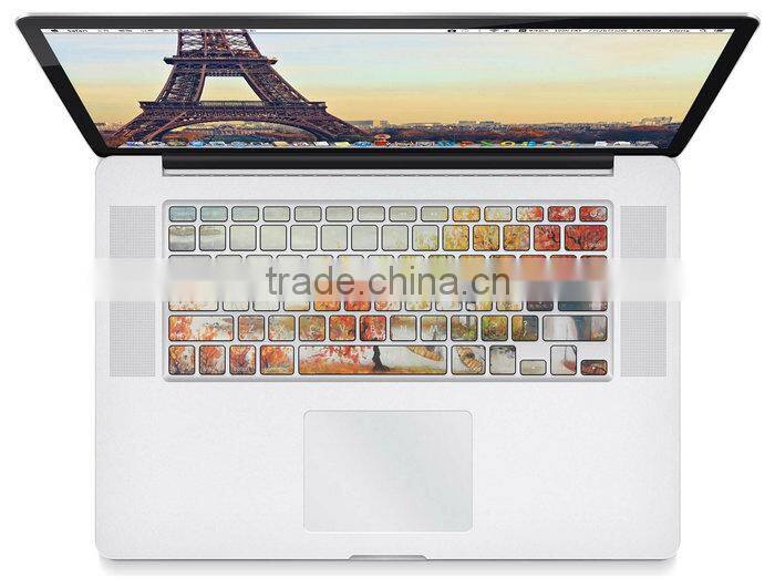 Wholesale Colorful Laptop Custom Image Keyboard Stickers Printing