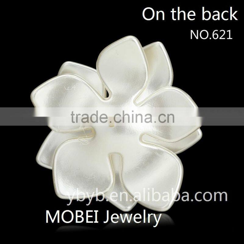 Apparel decorative masonic poppy wholesale craft metal flower