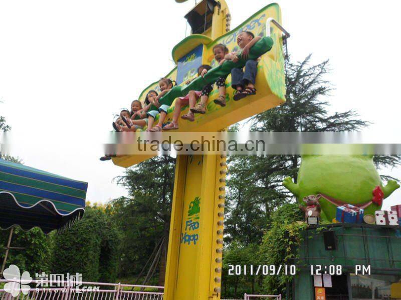 Hot sale!!! New Arrival ! Amusement park equipment lovely game frog jumping