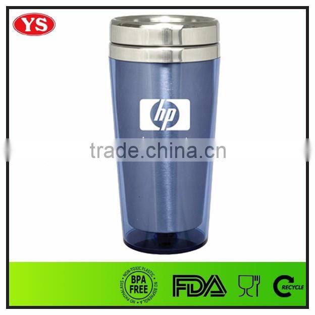 450ml insulated double wall promotion thermal car mug