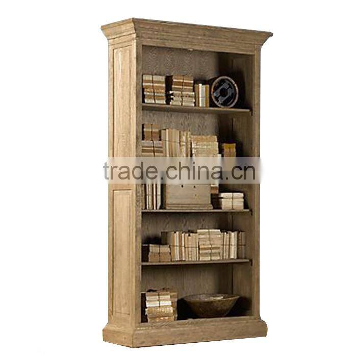 French Antique recycled furniture tall bookcase