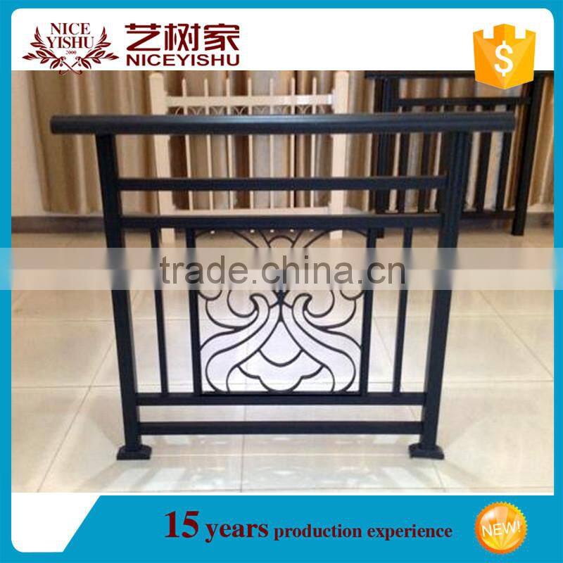 Alibaba China Wholesale modern Wrought Iron railing Design balcony railing for outdoor Garden, Homes, Villas, School