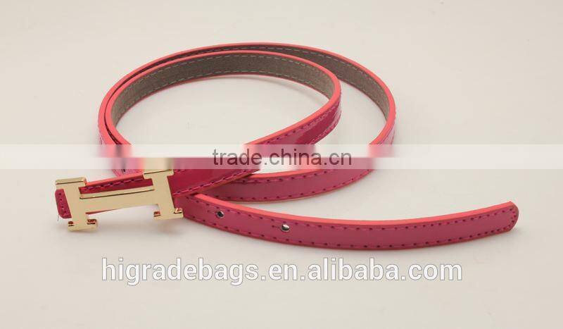 hot sale high quality Pu leather belt with alloy buckle