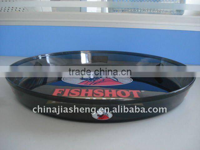 round plastic Non-skid tray