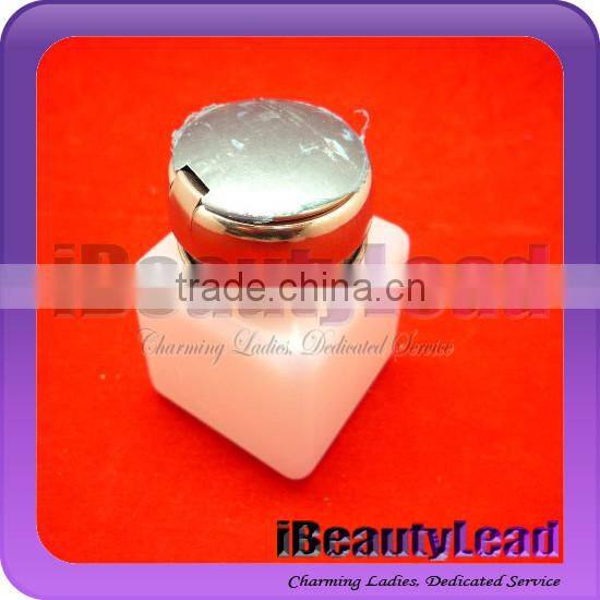 186ml Empty liquid nail art pump dispenser