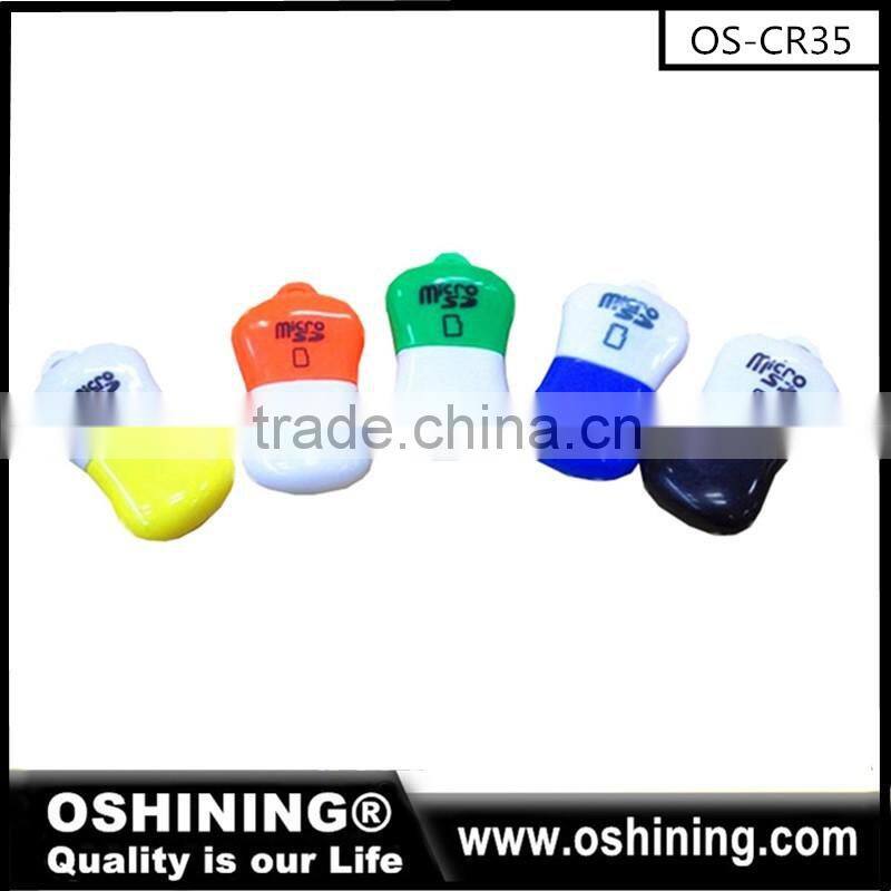 2016 best selling mini smart card reader-writer with keyring (OS-CR27)