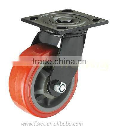 Hot Sale 8 Inch Iron Core PU Industrial Monowheel