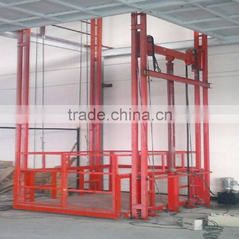 Cost price quality small freight elevator cargo lift