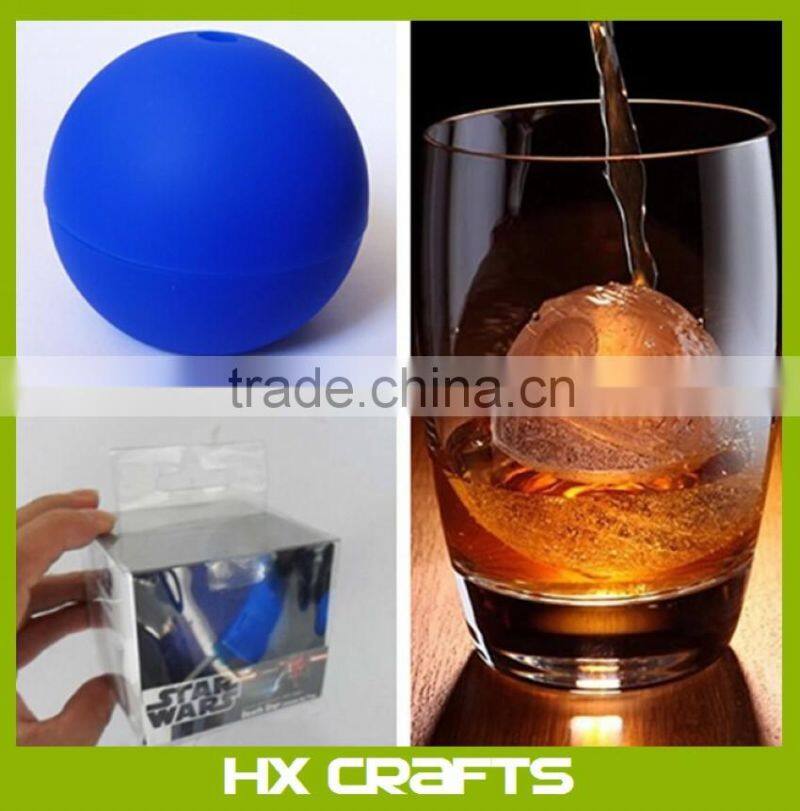 Alibaba FDA approved food grade non-stick various color ice Ball silicone ice mold single cavity