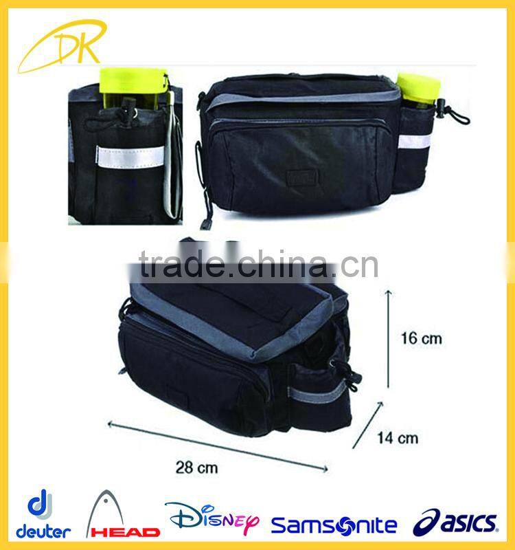 Multi-function Bicycle Bike Rear Back Seat Bag, Customized Travel Bicycle Pannier Bag