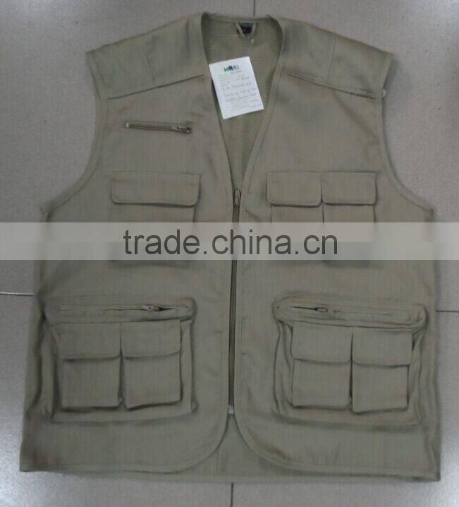 Multi-Pockets Fishing Vest