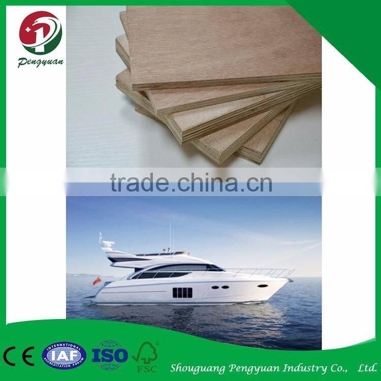 Most popular products china MR / MELAMINE / WBP Glue laminated marine plywood