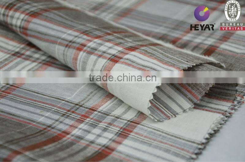 Linen Checks Fabric