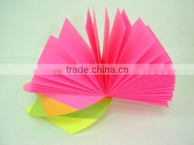 round memo cube writing block