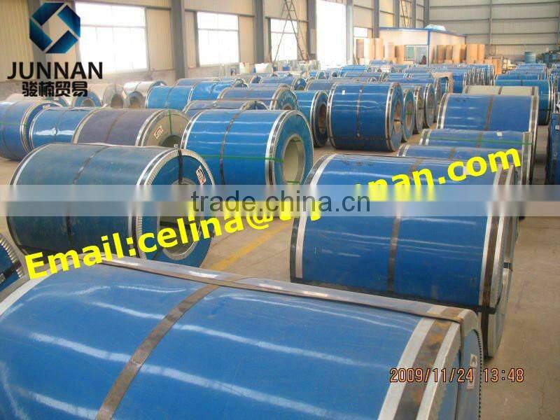 Color Coated Steel Coils PPGI for Roofing Building any color as requirement