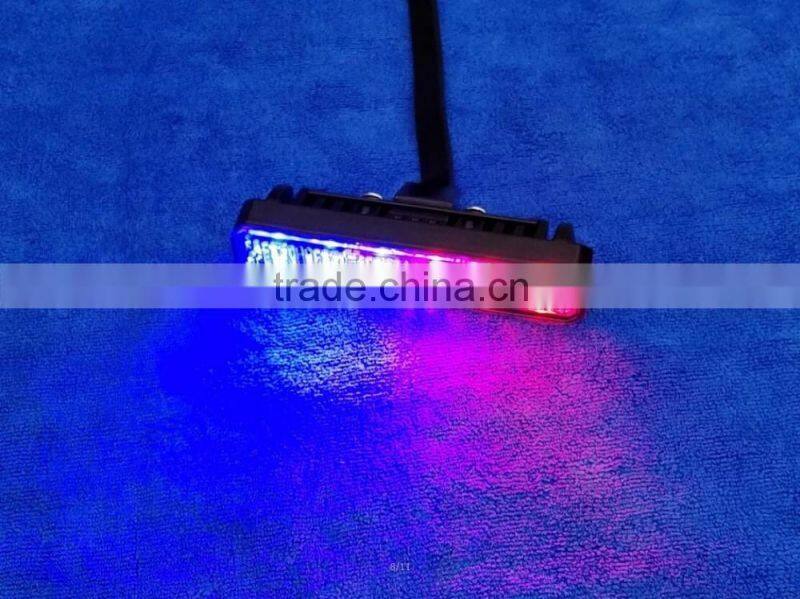 6 led strobe emergency grill light deck light