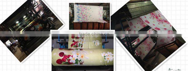 printed or dyed pongee fabric