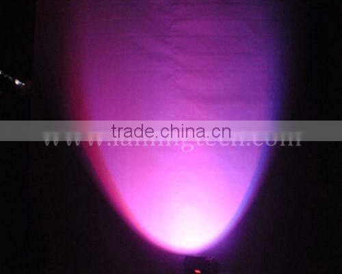 LPSC27WRGB-RC 1*27W RGB 3-in1 Remote Control Superbright Indoor LED Stobe Flash Light Aluminum housing