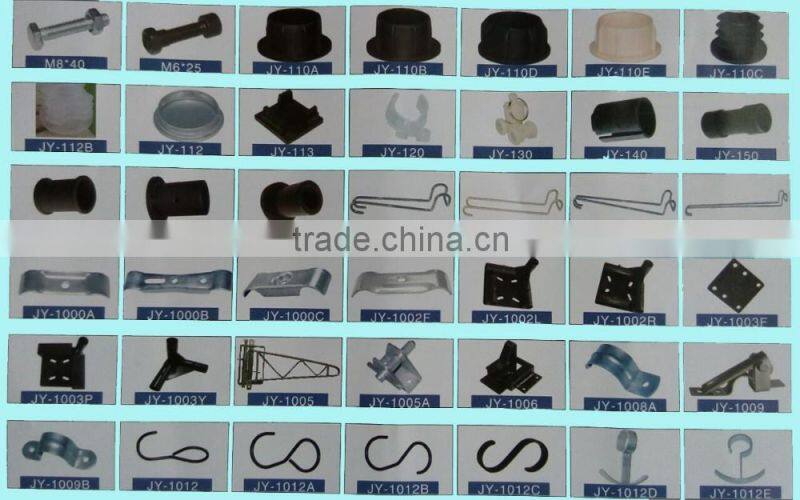 JY-1000C|wholesale flexible OD 28mm lean tube Caster mount bracket