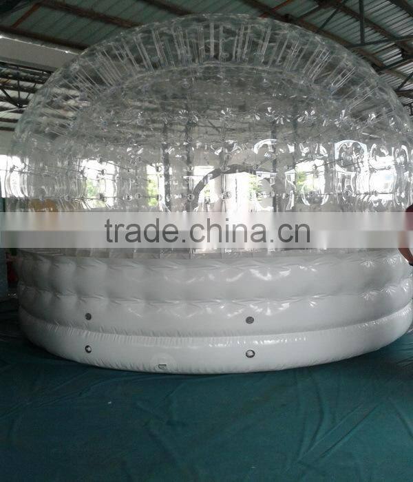 Hola small transparent inflatable dome tent/inflatable tent/inflatable air dome tent for sale